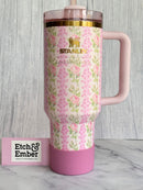 LSF Ribbon Rosa Purple Tumbler Boot