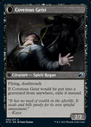 Covert Cutpurse // Covetous Geist (MID-092) - Innistrad: Midnight Hunt: (Double Faced Transform)