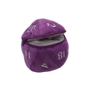 Ultra PRO: Dice Bag - Plush D20 (Purple)