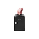 Chefman Mini Portable Personal Fridge 4 Liter Capacity Black