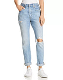 Levis 501Womens Destruct Slim Jeans in Cant Touch This, Size 30X28