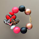 CHEETAH HEARTS Charm - Tumbler Handle Charm