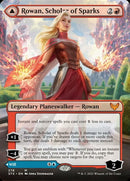 Rowan, Scholar of Sparks // Will, Scholar of Frost (STX-278) - Strixhaven: School of Mages (Borderless)