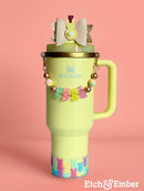 Yellow Peeps Tumbler Bow