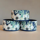 NAVY PINK POPPIES Tumbler Boot -Fall fits 20-40oz