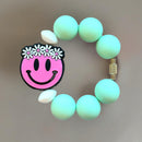 Smiley Handle Bracelet - Tumbler Handle Charm