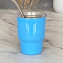 Mini Stainless Steel Tumbler with Straw