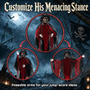 Animated Hanging Pirate Decoration 9.4 Ft with Sound & Lights