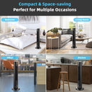 40 Inch Tower Fan with Remote 75Àö Oscillating Fan with 3 Wind Modes and 4 Wind Speeds-Black