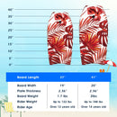 37 Inch Lightweight Surfboard With Fin EPS Core for Kids and Adults