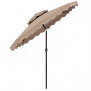 9 Feet Patio Umbrella with Push Button Tilt and Crank