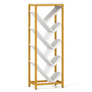 9-Tier Freestanding Bookcase for Hardcover Books