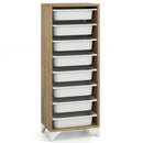 9-Tier Fruit & Vegetable Storage Rack with Slide-Out Baskets
