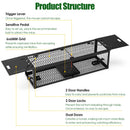 2-Pack Humane Live Rat Trap Cage with Dual Doors