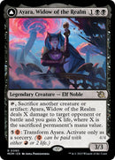 Ayara, Widow of the Realm // Ayara, Furnace Queen (MOM-090) - March of the Machine Foil