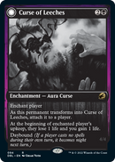 Curse of Leeches // Leeching Lurker (DBL-094) - Innistrad: Double Feature: (Double Faced Transform)