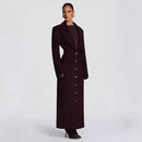 New Elegant Solid-color Lapel-tied Coat