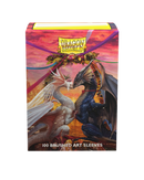 Dragon Shield: Standard 100ct Brushed Art Sleeves - Valentine Dragons 2023