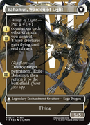 Dion, Bahamut's Dominant // Bahamut, Warden of Light (FIN-521) - FINAL FANTASY: (enchantment) (Borderless) Foil