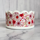 Floral Scallop Tumbler Boot