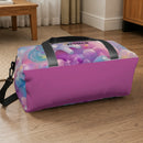 Personalized Pastel Unicorn Duffel Bag with Custom Name – Kawaii Travel, Gym & Weekend Bag