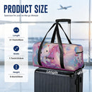 Personalized Pastel Unicorn Duffel Bag with Custom Name – Kawaii Travel, Gym & Weekend Bag