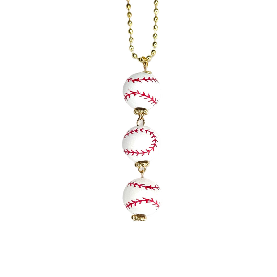 BASEBALLS Charm - Tumbler Handle Charm
