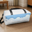 Personalized Blue Sky Cloud Duffel Bag with Custom Name ā Travel, Gym & Weekend Bag