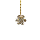 Metal Snowflake Charm - Tumbler Handle Charm