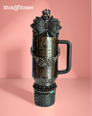 Deadly Skeleton Deluxe Tumbler Charm Necklace *Limited Edition*