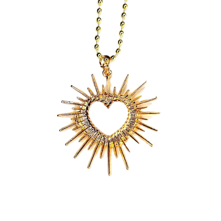 HEART BURST Charm - Tumbler Handle Charm