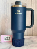 NAVY MACRAME Tumbler Boot