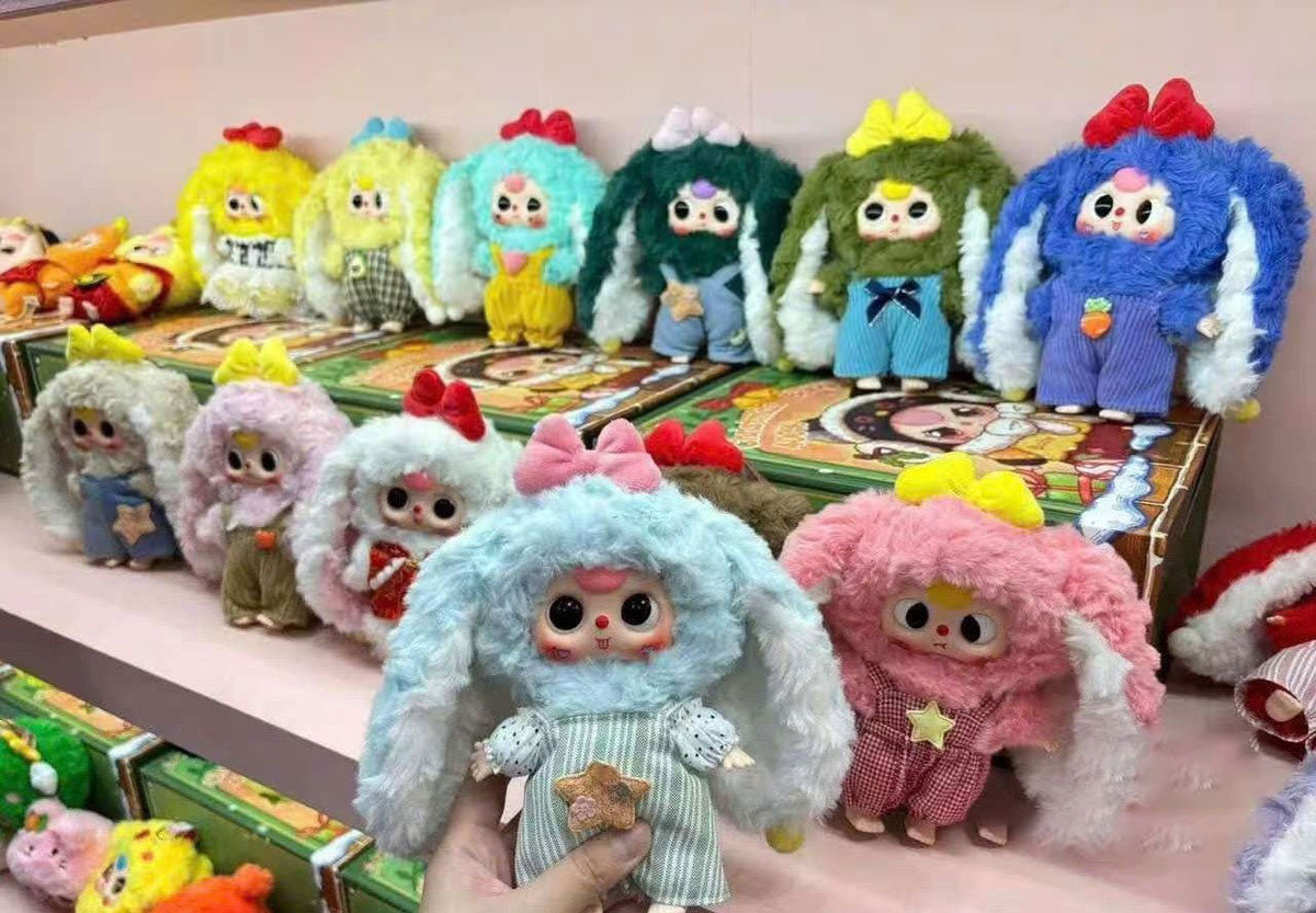 ぬいぐるみ Baby three Macaron Bunny V2 Blindbox AF85A6215C3A487498B2F5EE22B08C