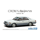 Aoshima: 1/24 Toyota UZS131 Crown Royalsaloon G '89 Scale Model Kit #87