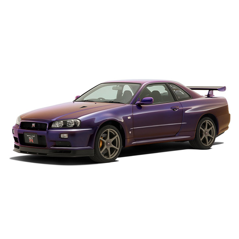Aoshima: 1/32 The Snap Kit Nissan R34 Skyline GT-R (Midnight