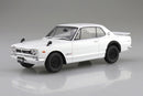 KPGC10 SKYLINE HT 2000GT-R 1971 White Model Kit