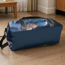 Personalized Blue Tiger Duffel Bag with Custom Name ā Wildlife Gym, Weekend & Travel Bag