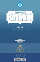 ABSOLUTE BATMAN #22 BJORN BARENDS EXCLUSIVE VIRGIN VAR (07/08/2026)