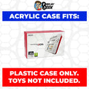 Acrylic Case for Nintendo 2DS Original Video Game Console Box, 4mm thick, UV Resistant & Magnetic Slide Bottom