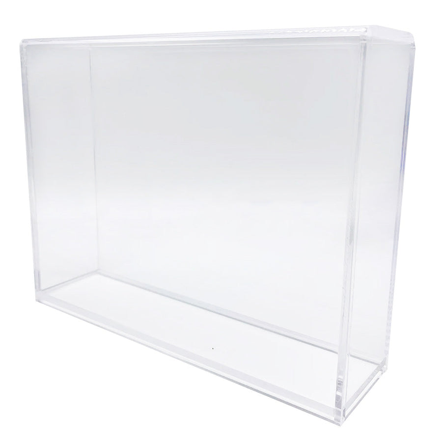 Acrylic Case for N64 Nintendo 64 Standard Video Game Cartridges, 4mm thick, UV Resistant & Magnetic Slide Bottom