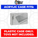 Acrylic Case for Nintendo DS Lite Original Video Game Console Box, 4mm thick, UV Resistant & Magnetic Slide Bottom