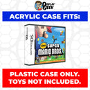 Acrylic Case for Nintendo DS Standard Video Game Cases, 4mm thick, UV Resistant & Magnetic Slide Bottom