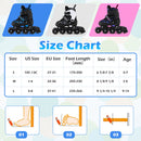 Adjustable Kids' Incline Skates for Boys Girls Ages 5-14
