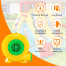 480W Air Blower Air Pump Fan with Convenient Handle and Ground Stakes