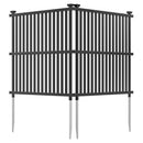 Air Conditioner Fence Panel with Metal Ground Stakes for Outside
