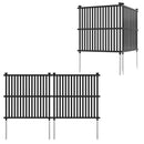Air Conditioner Fence Panel with Metal Ground Stakes for Outside
