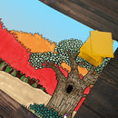 The Red Forest Playmat