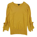 Alfani Womens Bow Sleeve Pullover Sweater
