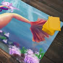 Mermaid and Her Axolotl Friend Playmat