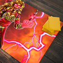 Red Mage Lightning Playmat
